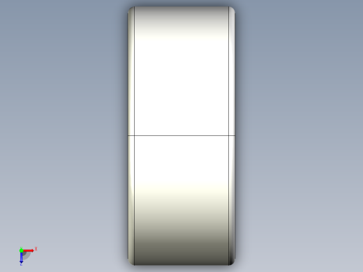 完整的公制HK-2RS系列，拉伸杯，密封，双开口滚针轴承库SolidWorks和Step模型俯视缩略图