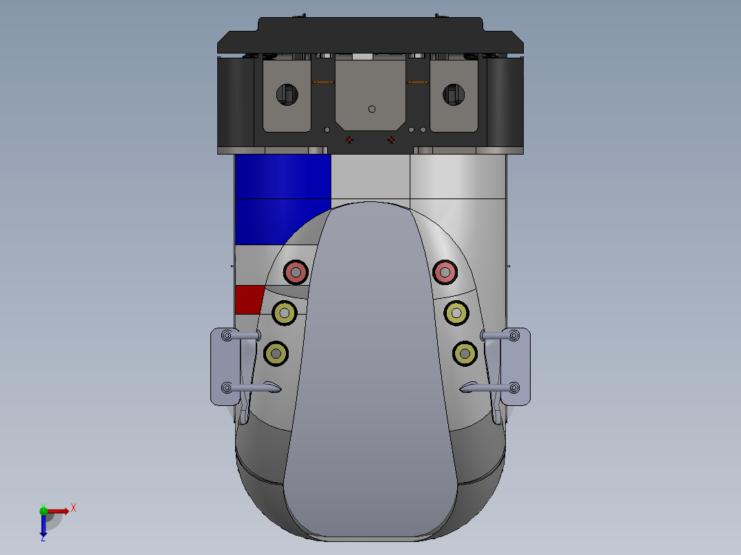 火车机车列车tcdd-e68000-tran-1831-模型格式为 sw俯视图