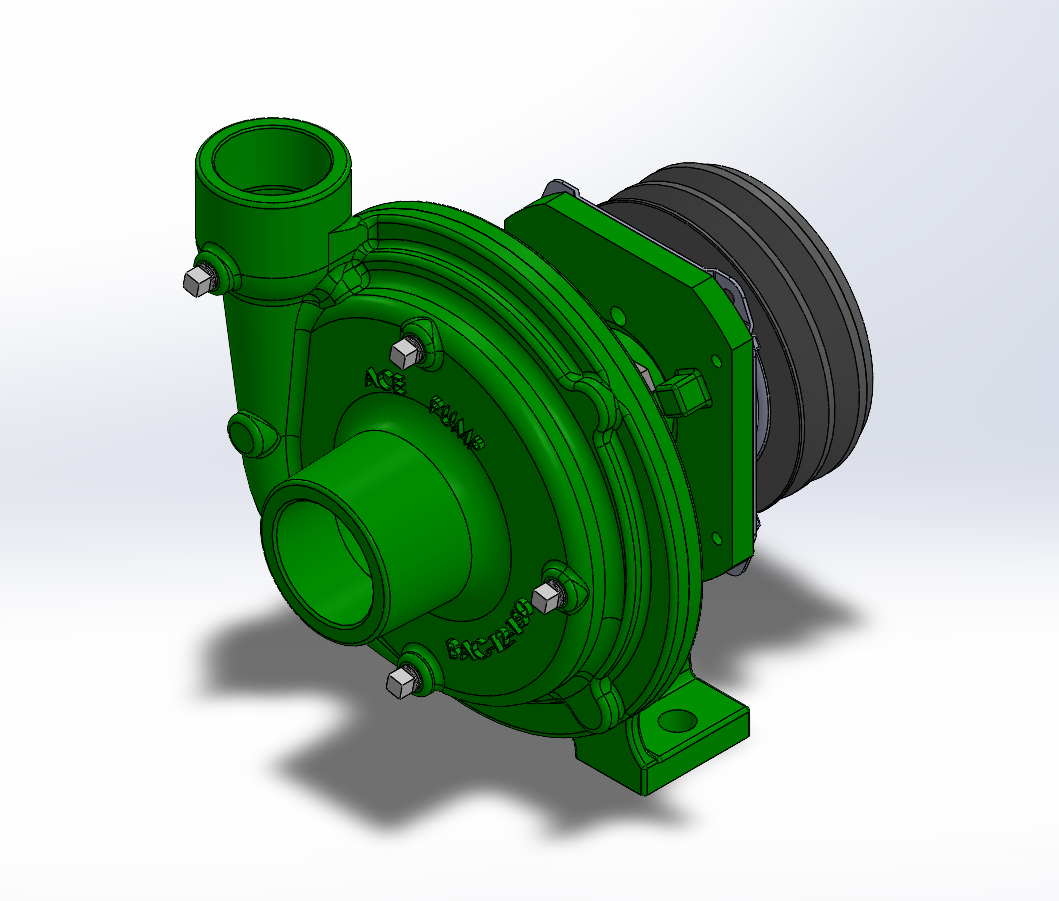 FMC-150-MAG皮带驱动离心泵模型