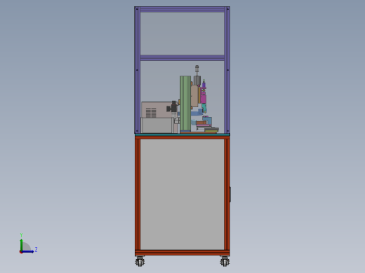 碳刷架点焊机左视缩略图