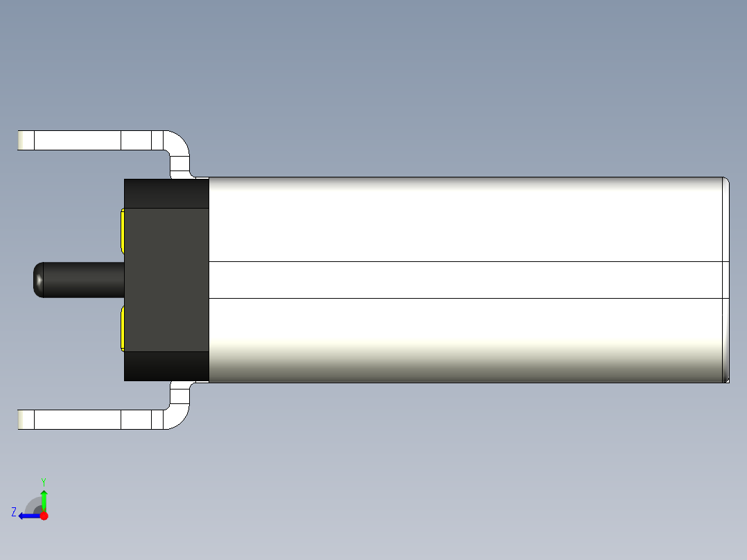 USB Type-C 24P 雌性垂直-110右视图