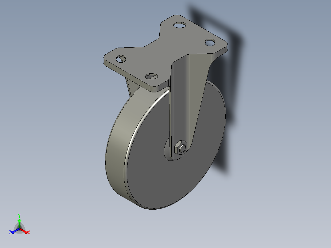 CLB01-D200-UC正等轴测图