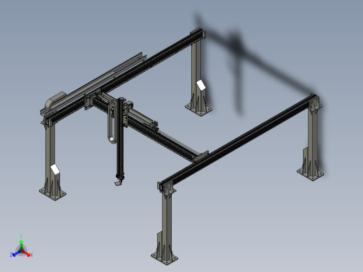 龙门式高精度自动装卸机械手