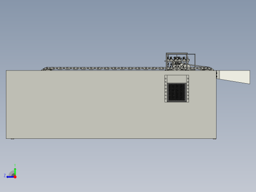 连续式鲜杏去核切分装置右视缩略图
