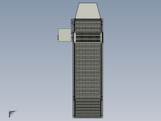 连续式鲜杏去核切分装置俯视缩略图