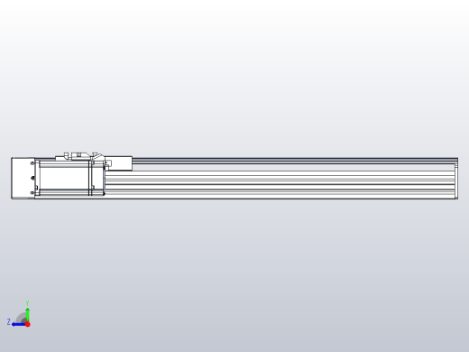 日规模组半封闭丝杆TPA-HNR-120D-1610C-L500-MR-Y-P40-N3右视缩略图