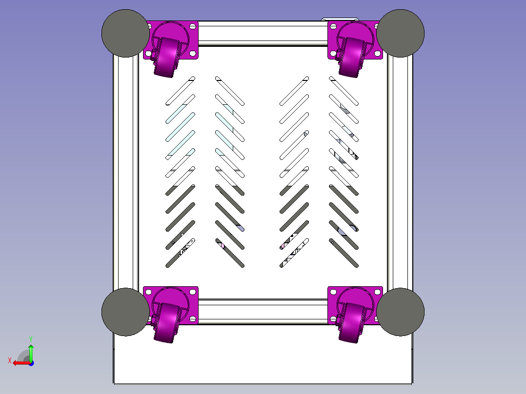 产品探针测试设备后视图