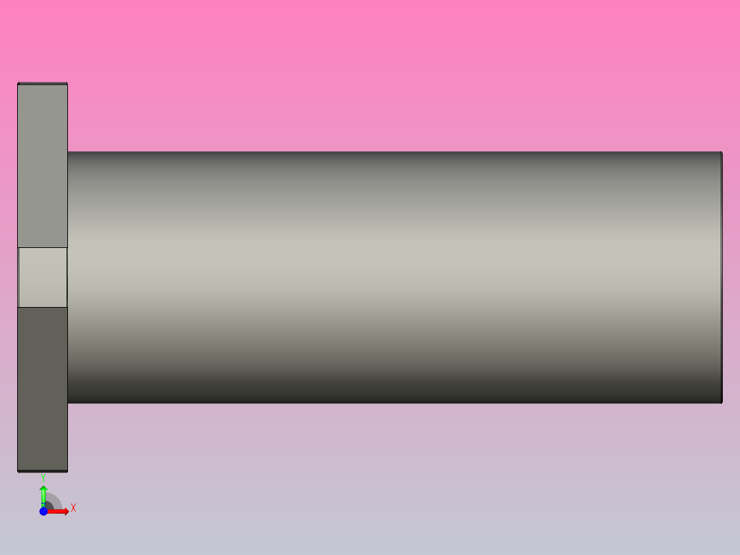 LMK25ML直线轴承，滑块前视图