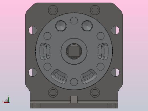 CRB1系列大型叶片式摆动气缸[CRB1LK63-90S]后视缩略图