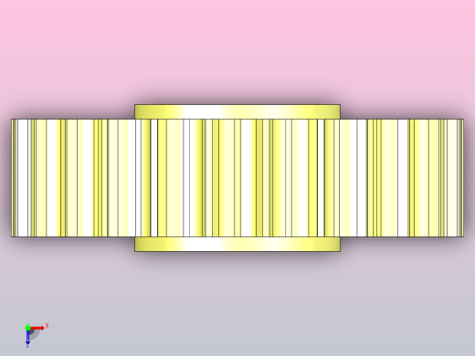 JS 812-25T-R35-C1 SS812系列机加工主动轮俯视缩略图