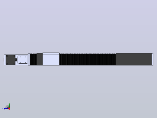 直线模组DMBF100-RBCR（电机右后折）[DMBF100-L45S500-DT400-A2U-RBCR]右视缩略图