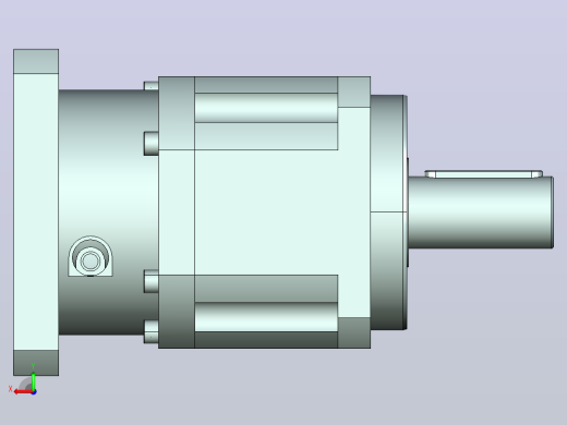 JTX142-L1 35-114.3-200-M12-ZJ精密型JTX142直齿轮行星减速机后视缩略图