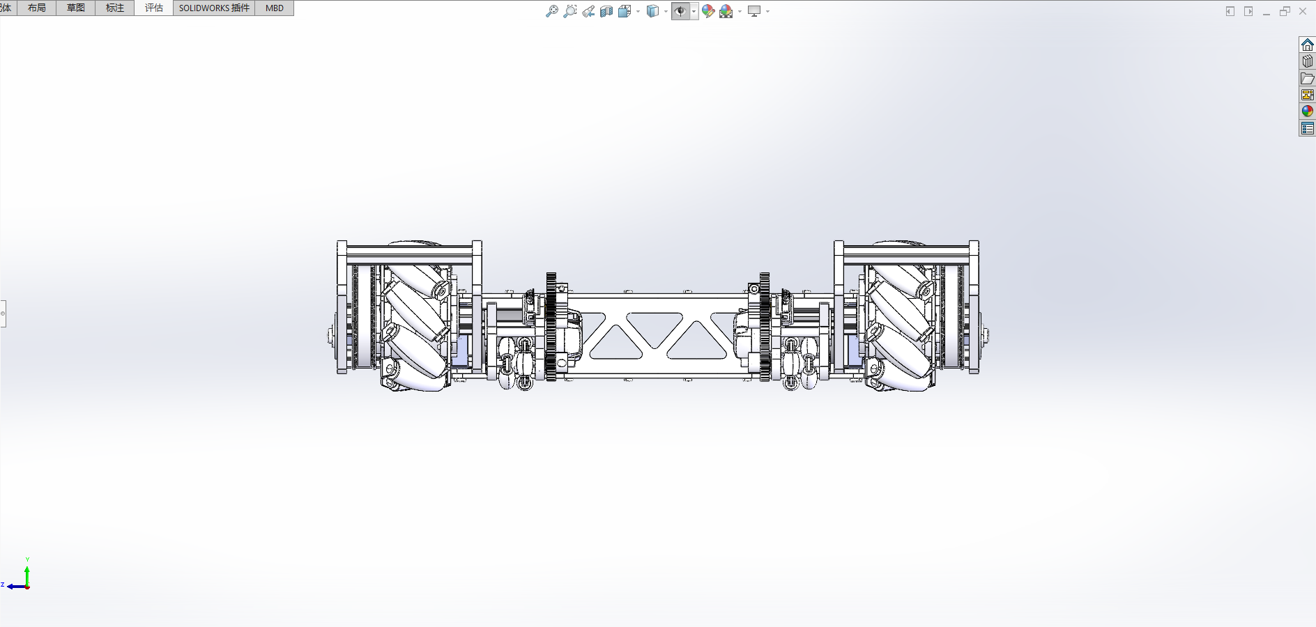 四轮驱动玩具车模型