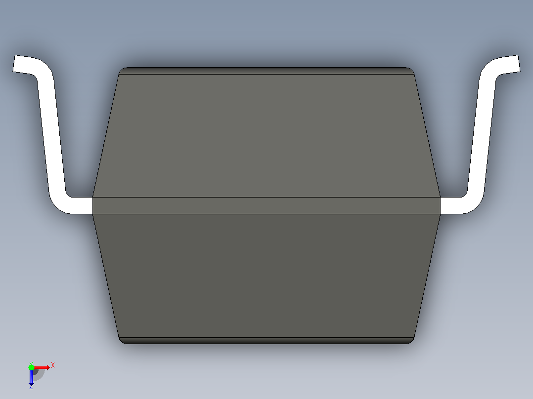 106x SOIC 封装（小外形集成电路）SOIC127P600X330-8N俯视图