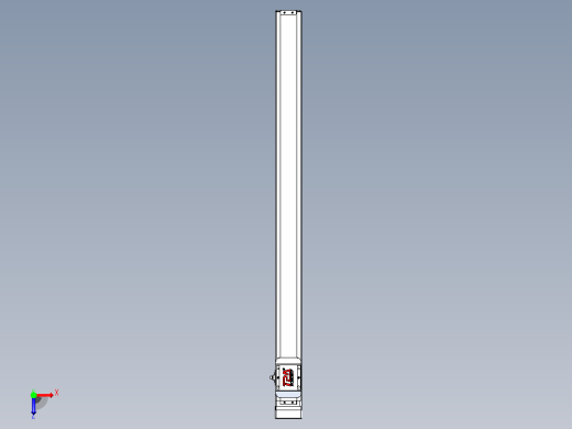 滚珠丝杠直线轴带导轨全封闭TPA-HCR-65S-1610C-L850-MP-C-P10-N3俯视缩略图