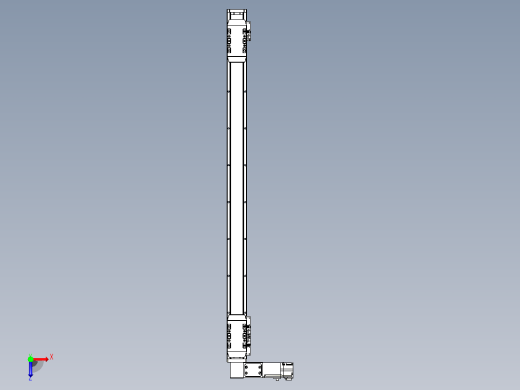 皮带直线轴双滑块型TPA-GCBS-50-P42-L325-DL-M10-N3俯视缩略图