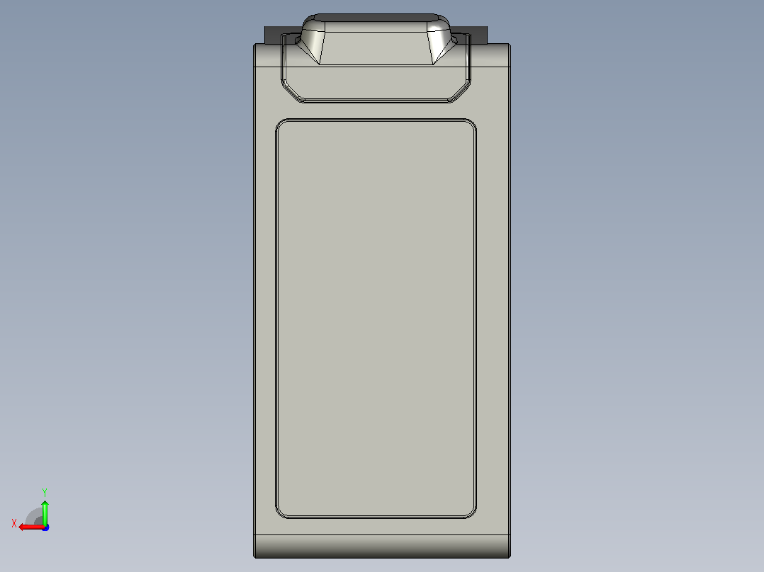 传感器BC-W500NP 白光颜色传感器3D图后视图