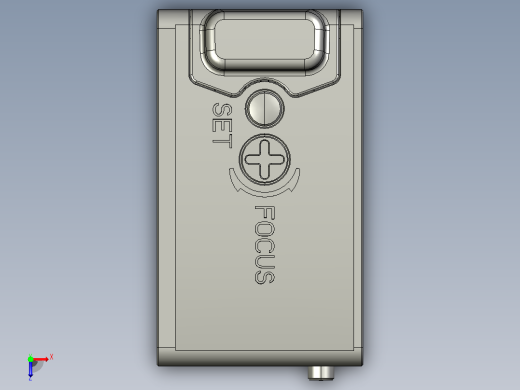 传感器BC-W500NP 白光颜色传感器3D图俯视缩略图