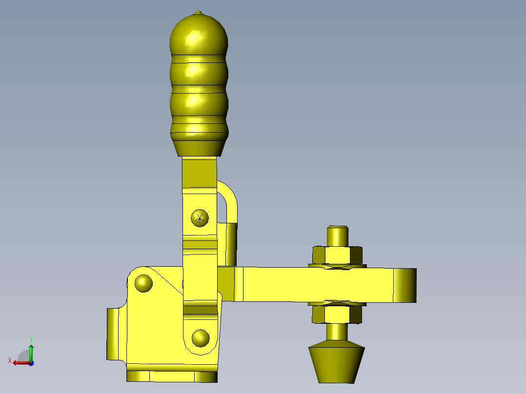 轻度压入夹具左视图