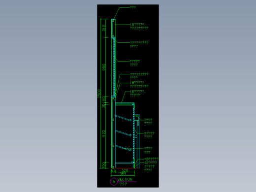 家装类CAD图块(四)-FH01040A
