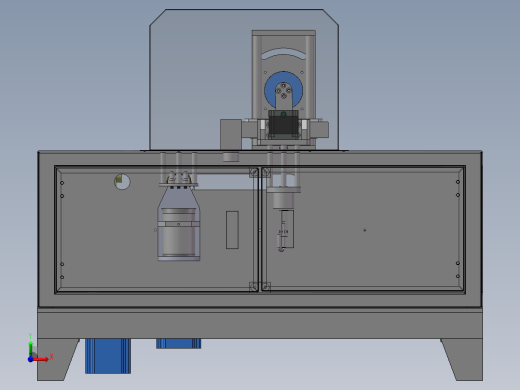 铅氧化度试验（sw16可编辑+工程图+BOM）前视缩略图