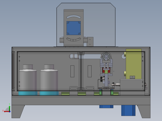 铅氧化度试验（sw16可编辑+工程图+BOM）后视缩略图