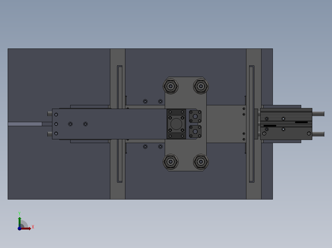 165凸轮摆动机构(1)前视图