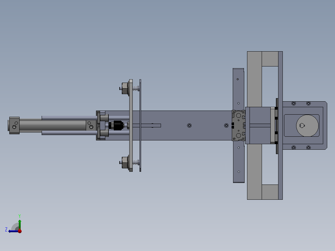 165凸轮摆动机构(1)右视图