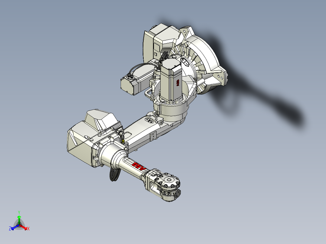IRB 2600-20-1.65_Assembly正等轴测图