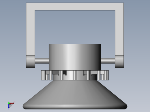 转角可灵活调节的LED展示灯俯视缩略图