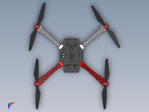 Genesis drone UAV无人机穿越机俯视缩略图