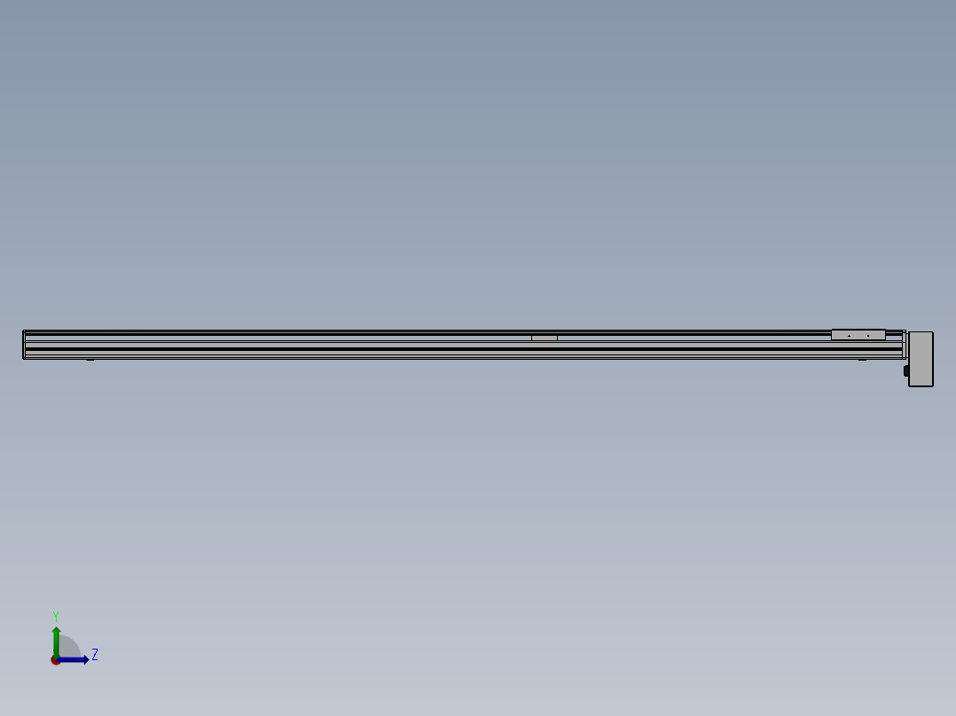 精密模组MT140-L110-2000-LD-M40-C4左视图