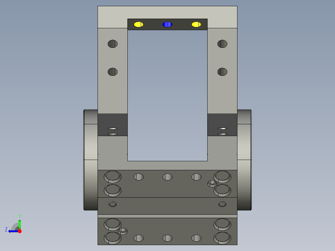 德克斯TUNKERS气缸数模A01_SCHWENKTRAVERSE_233537右视图