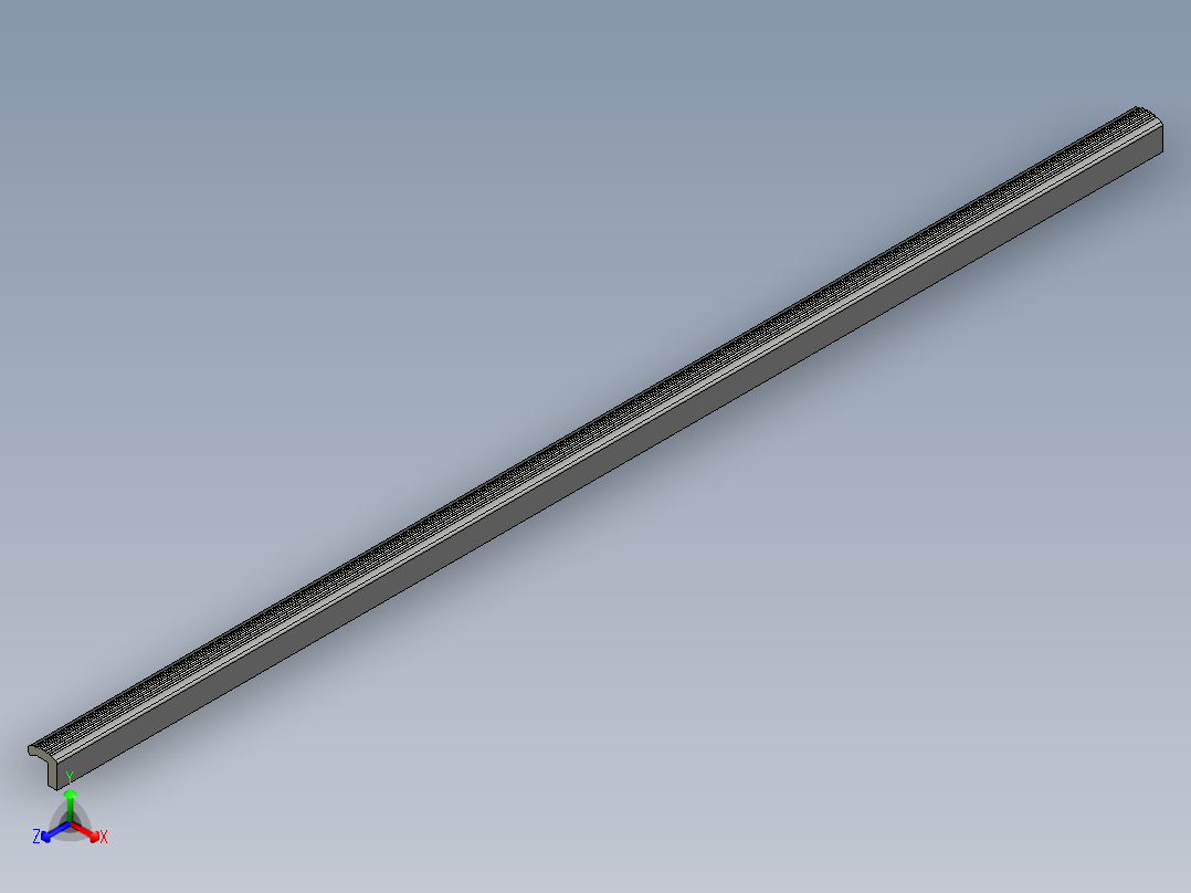 取手(鋁合金)(A)AL-3D多系列多零件图纸模型主视图