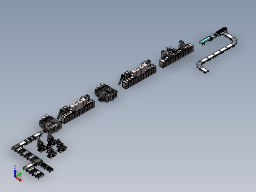 板材自动化涂装生产线