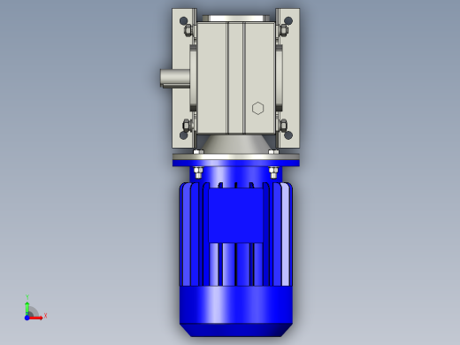 电机-减速机前视缩略图