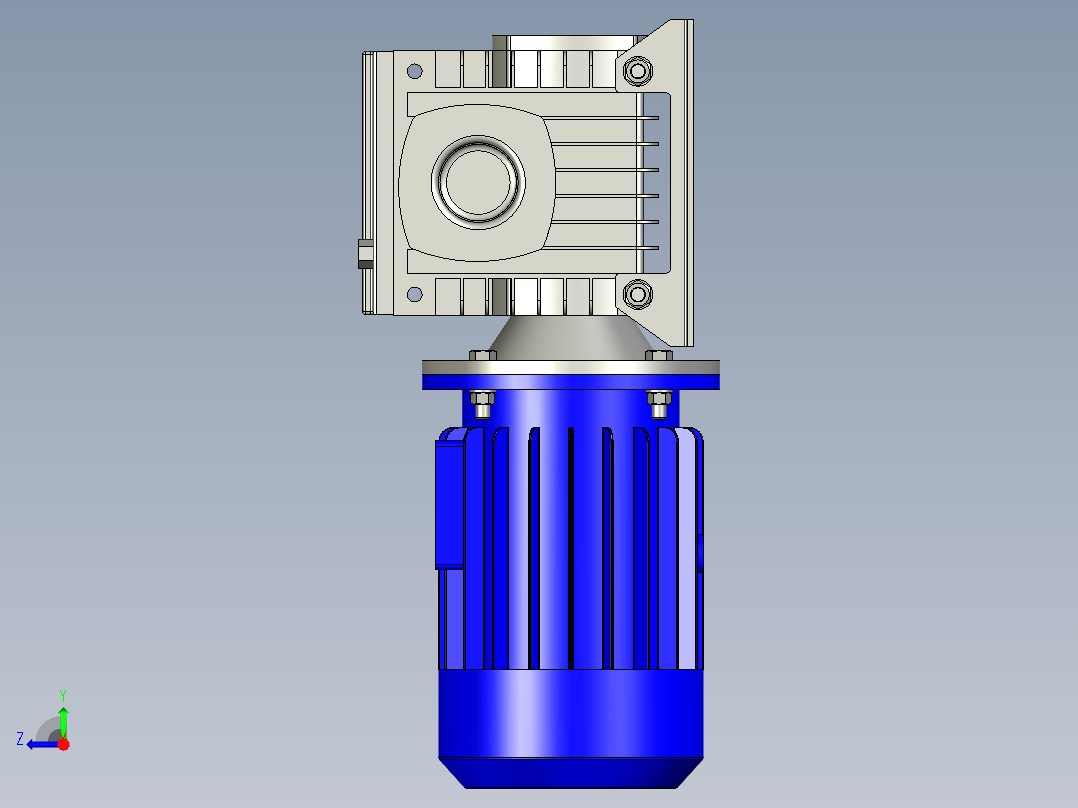 电机-减速机右视图
