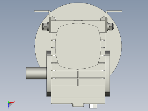 电机-减速机俯视缩略图