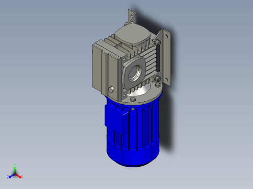 电机-减速机正等轴测缩略图