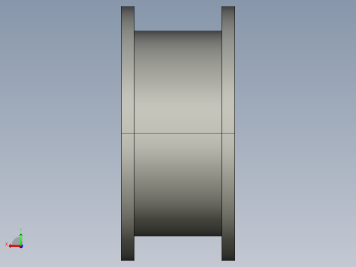 滑輪惰輪FIP-3D多系列多零件图纸模型后视缩略图