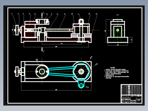 三孔连杆的钻Φ35孔夹具设计及加工工艺含3张CAD图