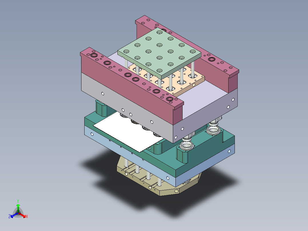 塑料杯注塑模具