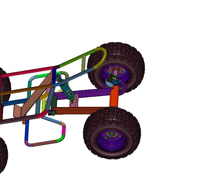 儿童版全地形四轮玩具车