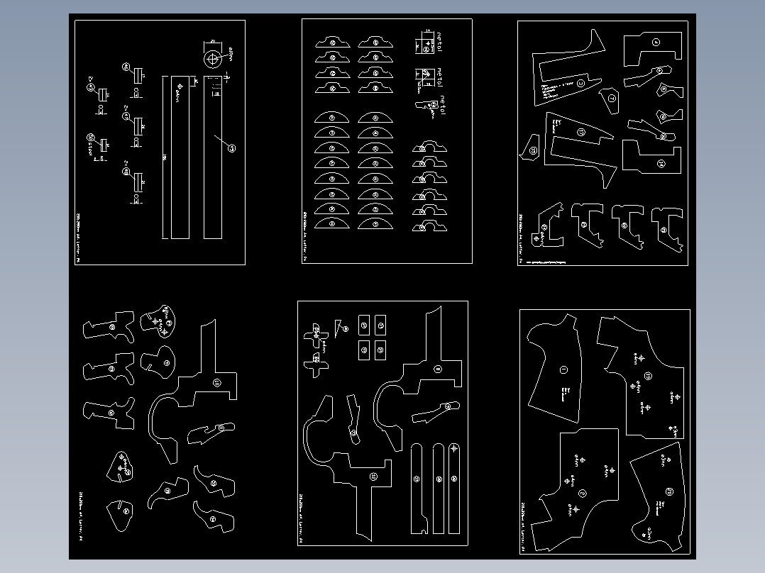 44 Magnum左轮皮筋枪