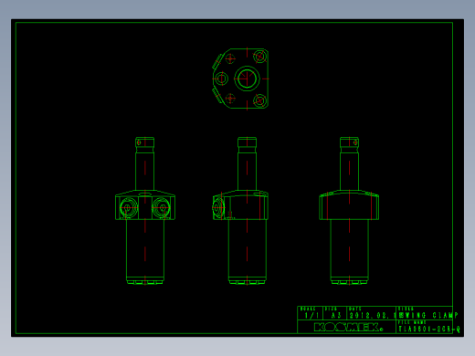 KOSMEKTLA0601-2CR-Q多系列多零件图纸模型