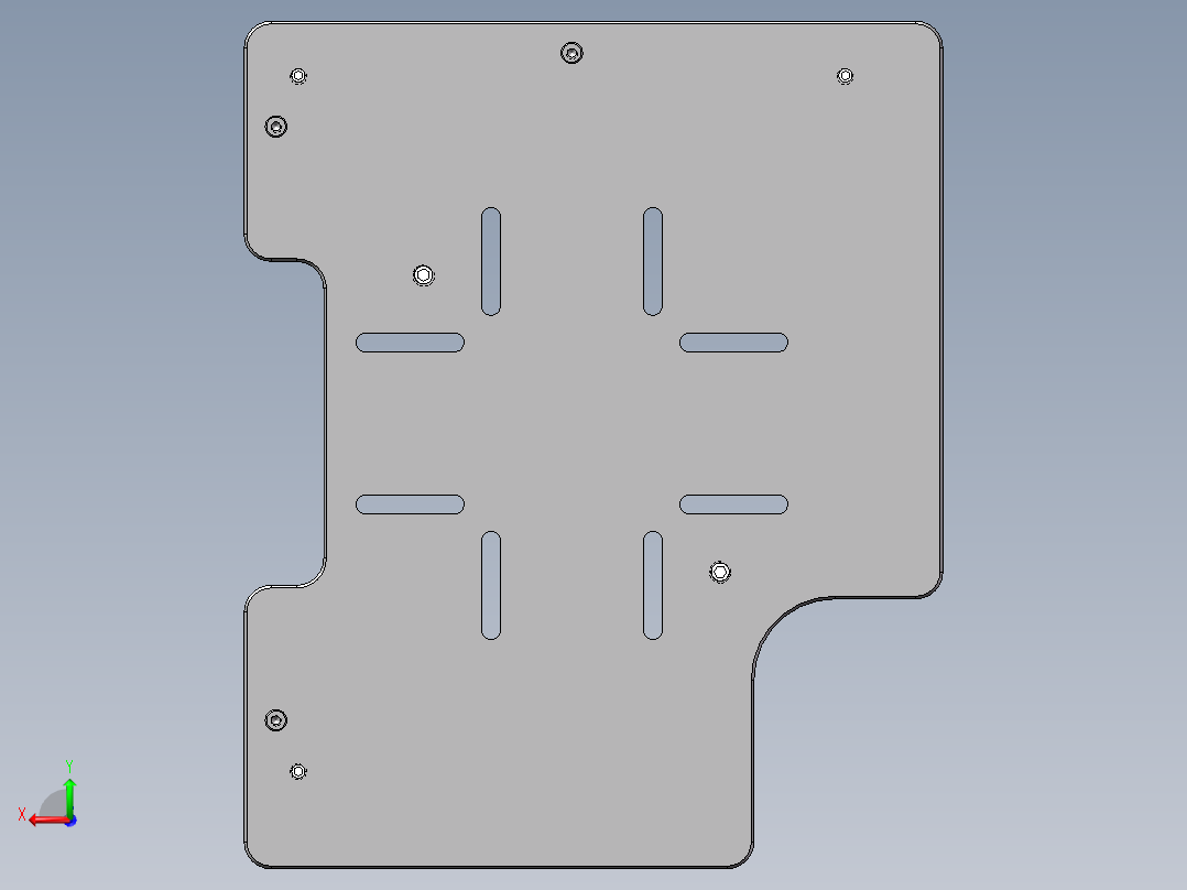 Q08-0WM 镭雕治具后视图