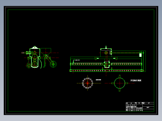 施肥机设计cad图纸