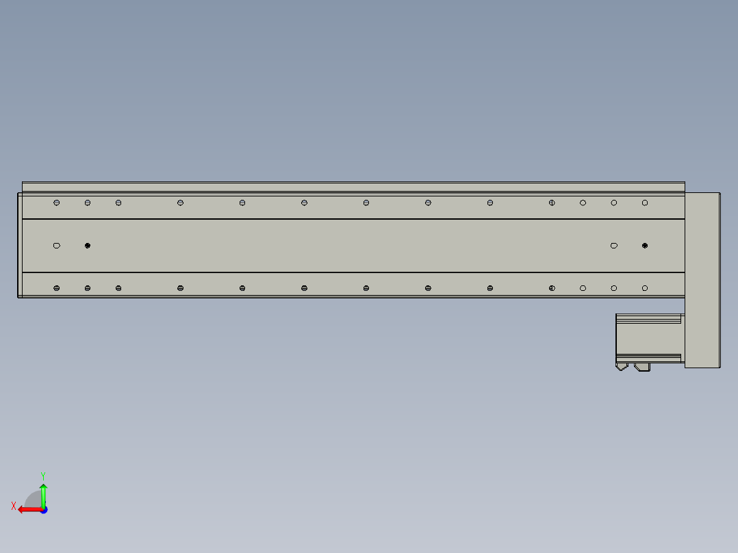 威洛博VF17-S800-BL后视图