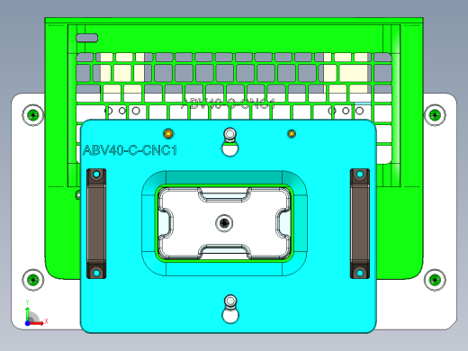 ABV40-C笔记本CNC工装夹具三维模型-CNC1-1217前视缩略图