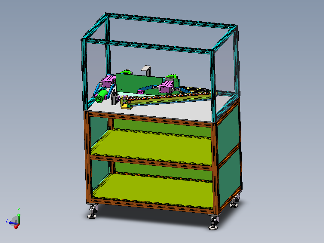 电机转子送料机sw18可编辑